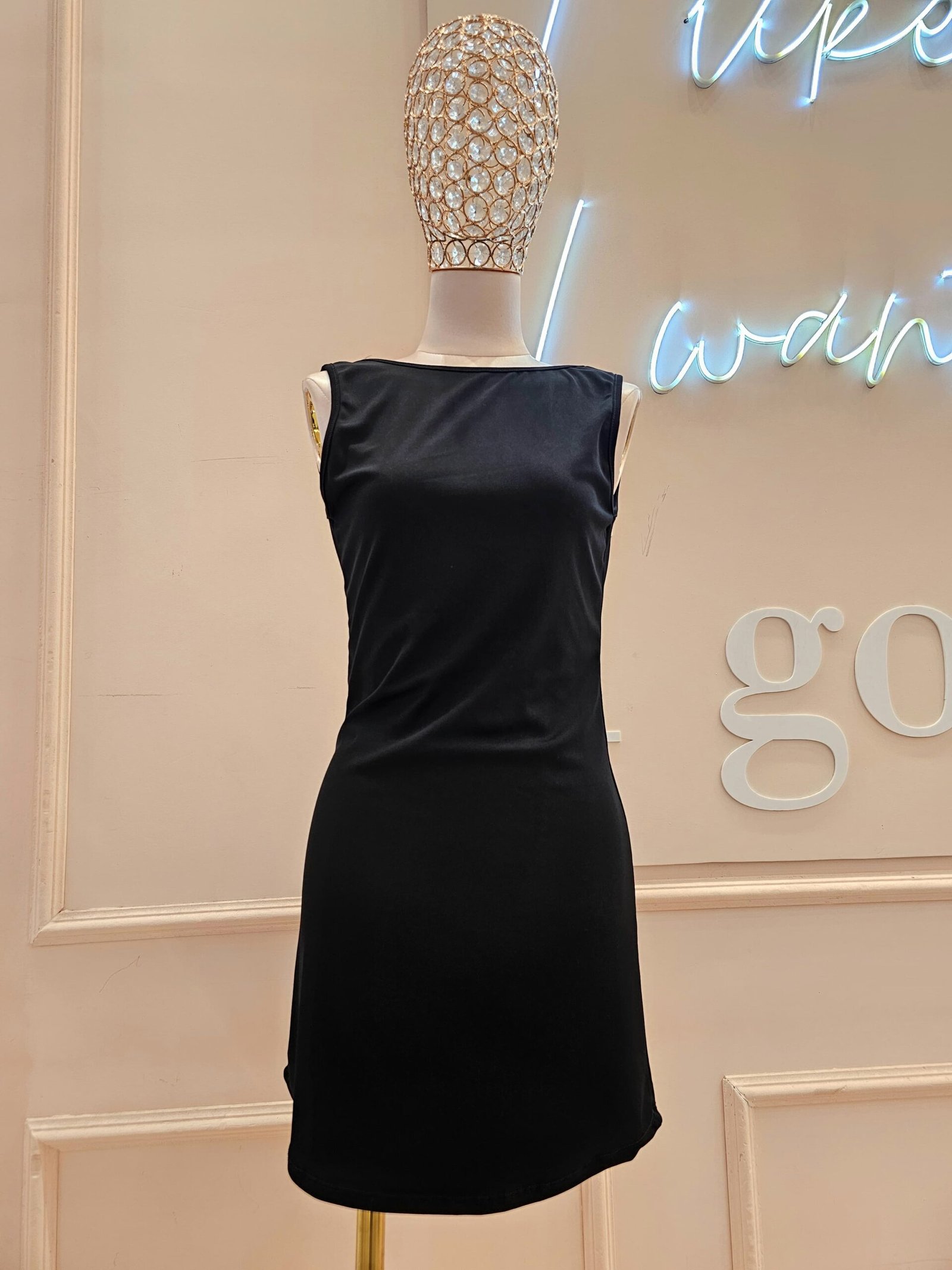 Vestido espalda descubierta