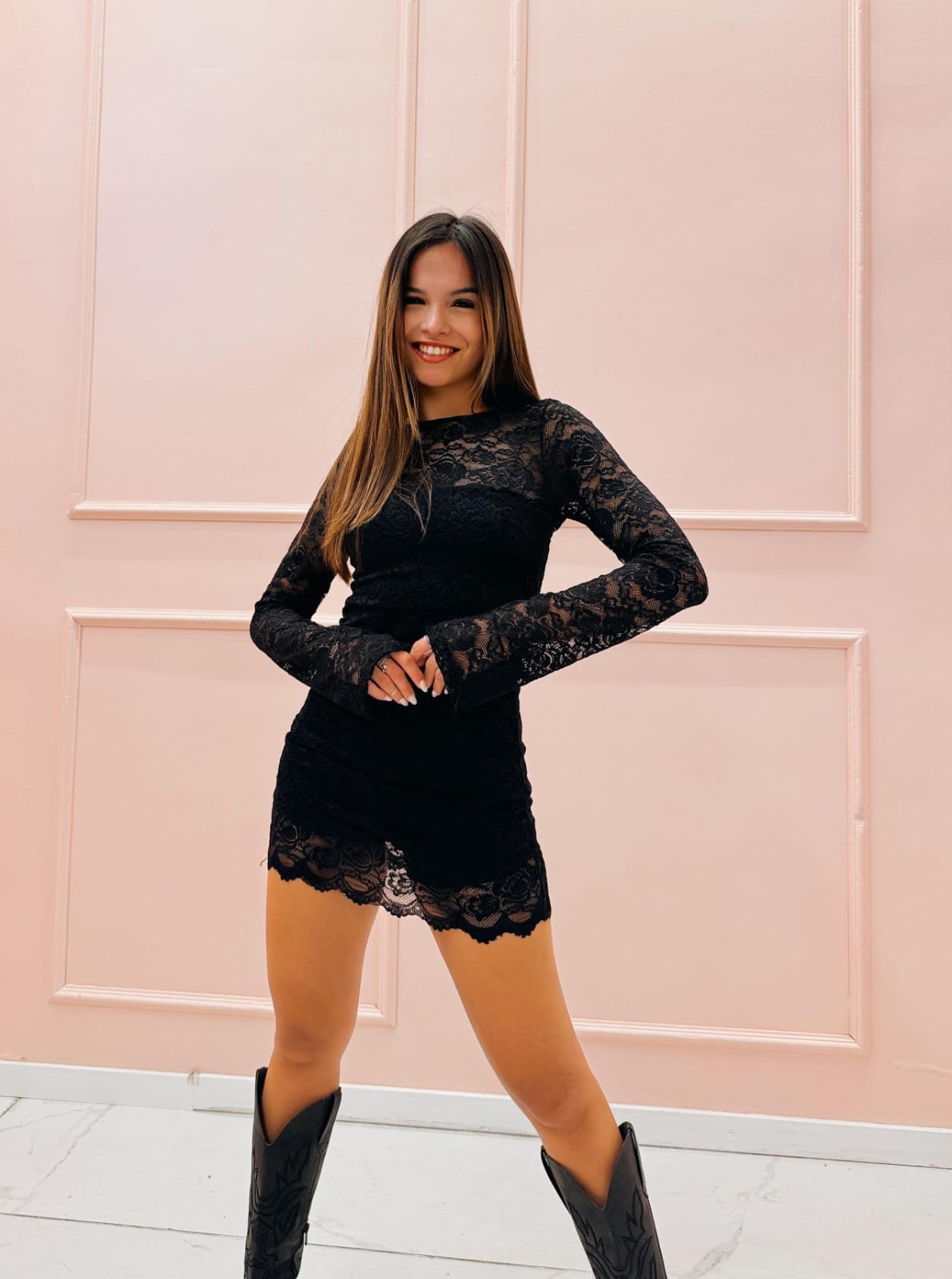 Vestido encaje