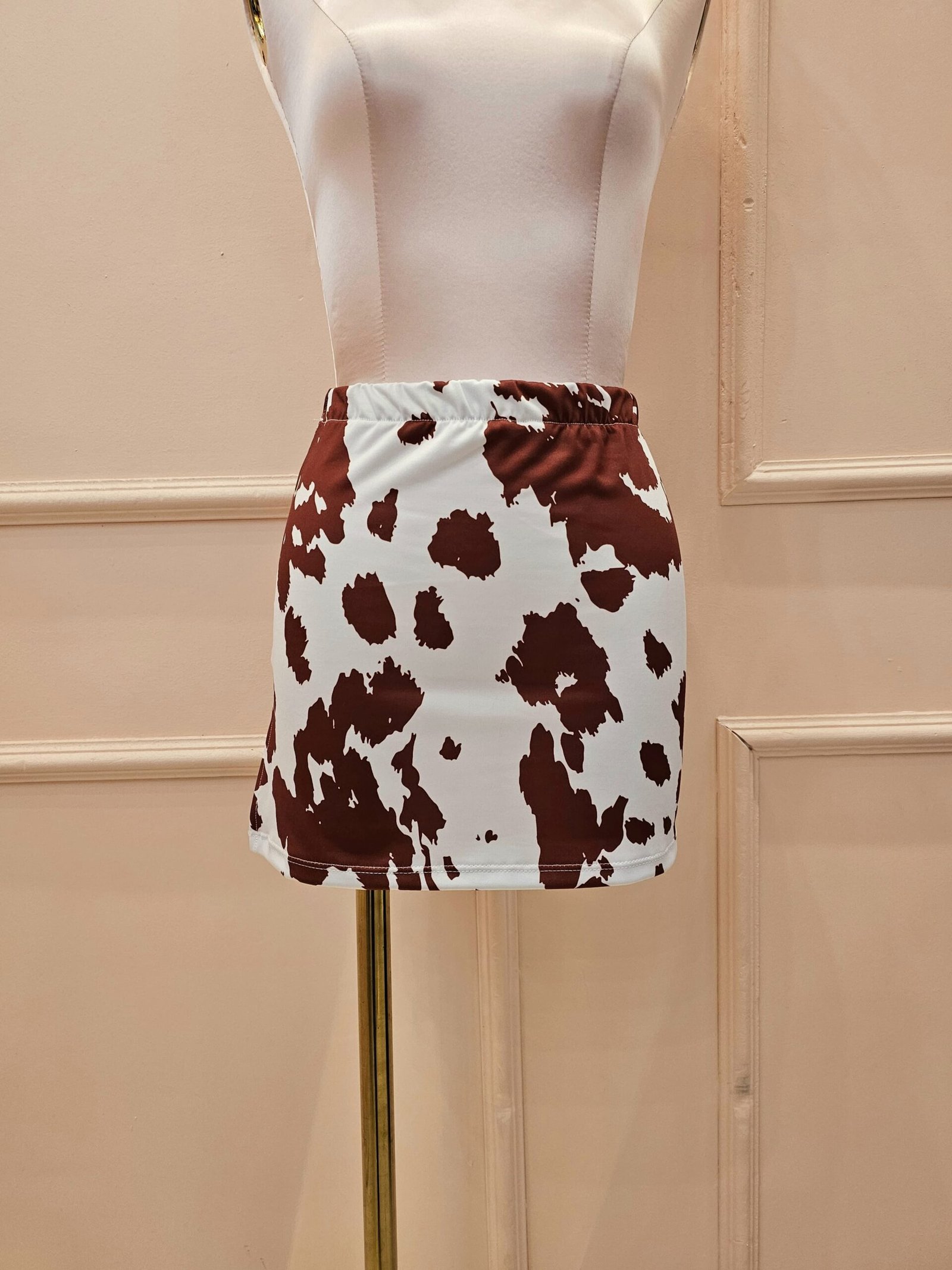 Pollera básica vaquita