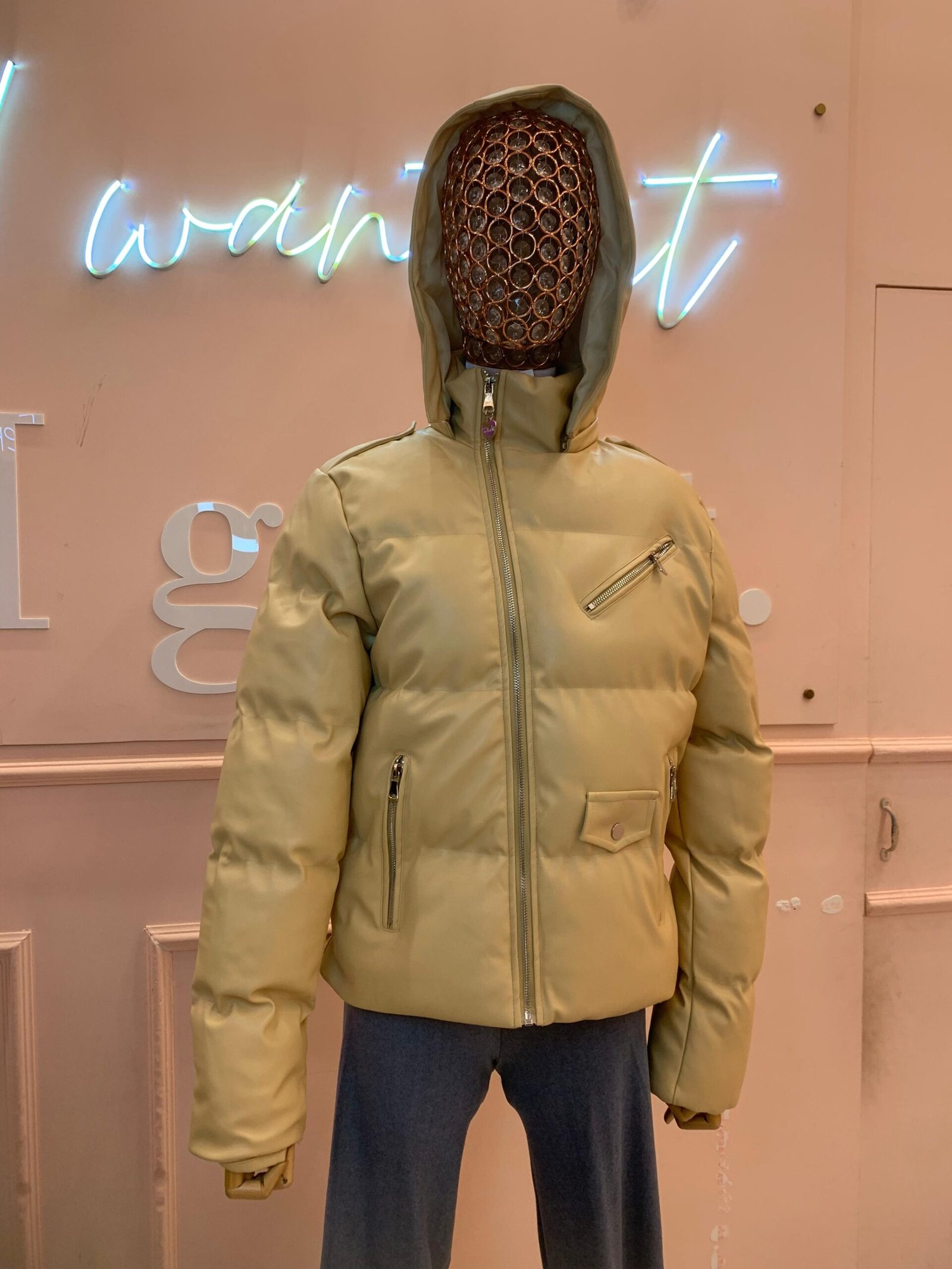 Campera eco cuero