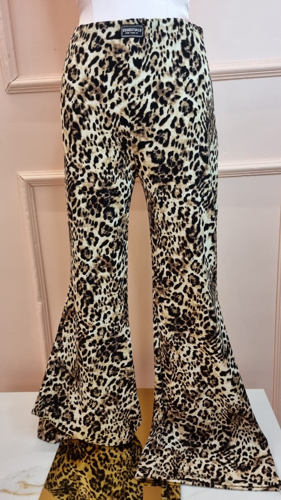 Pantalon oxford print