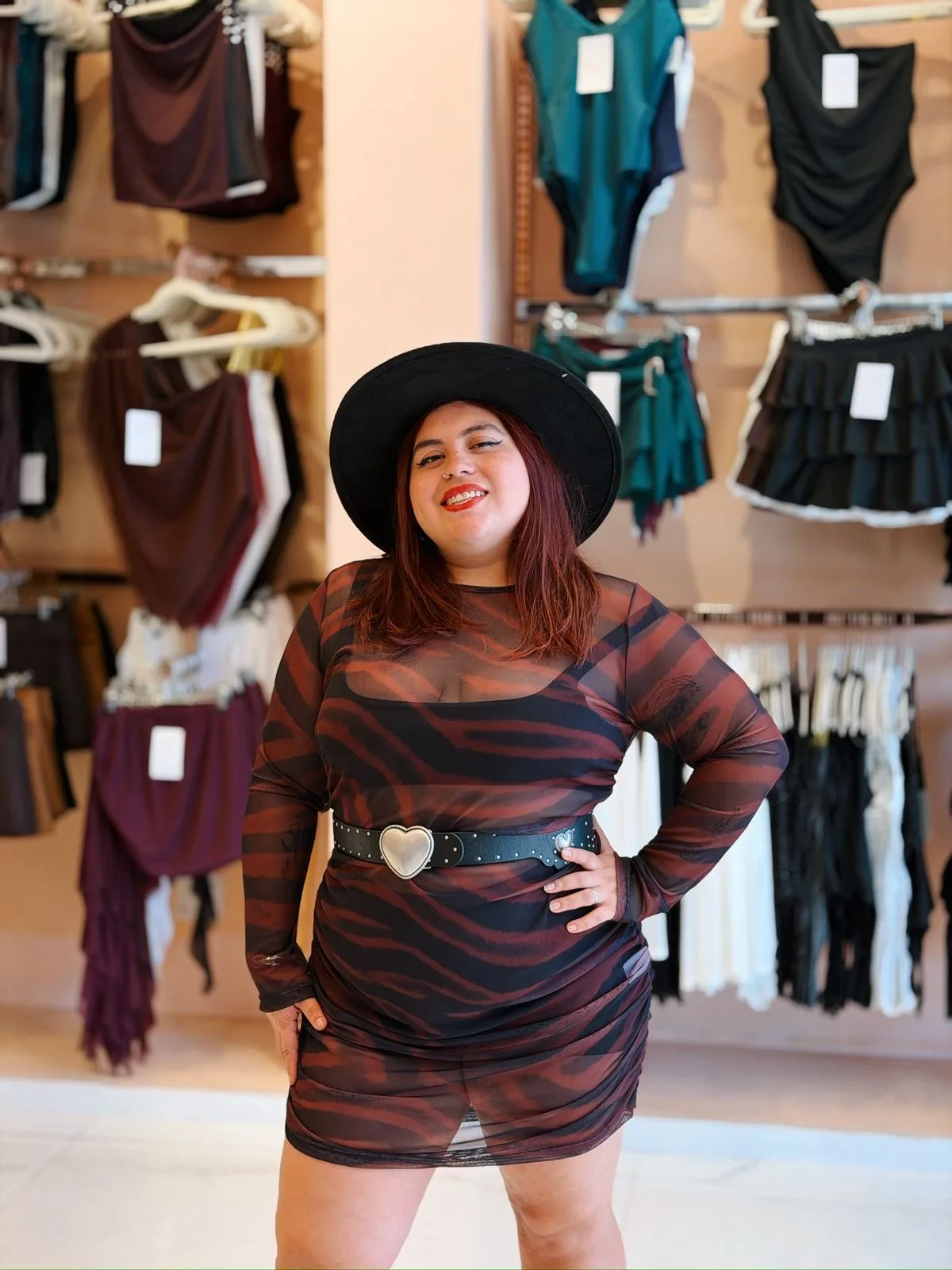 Alternative view of VESTIDO FRUNCES