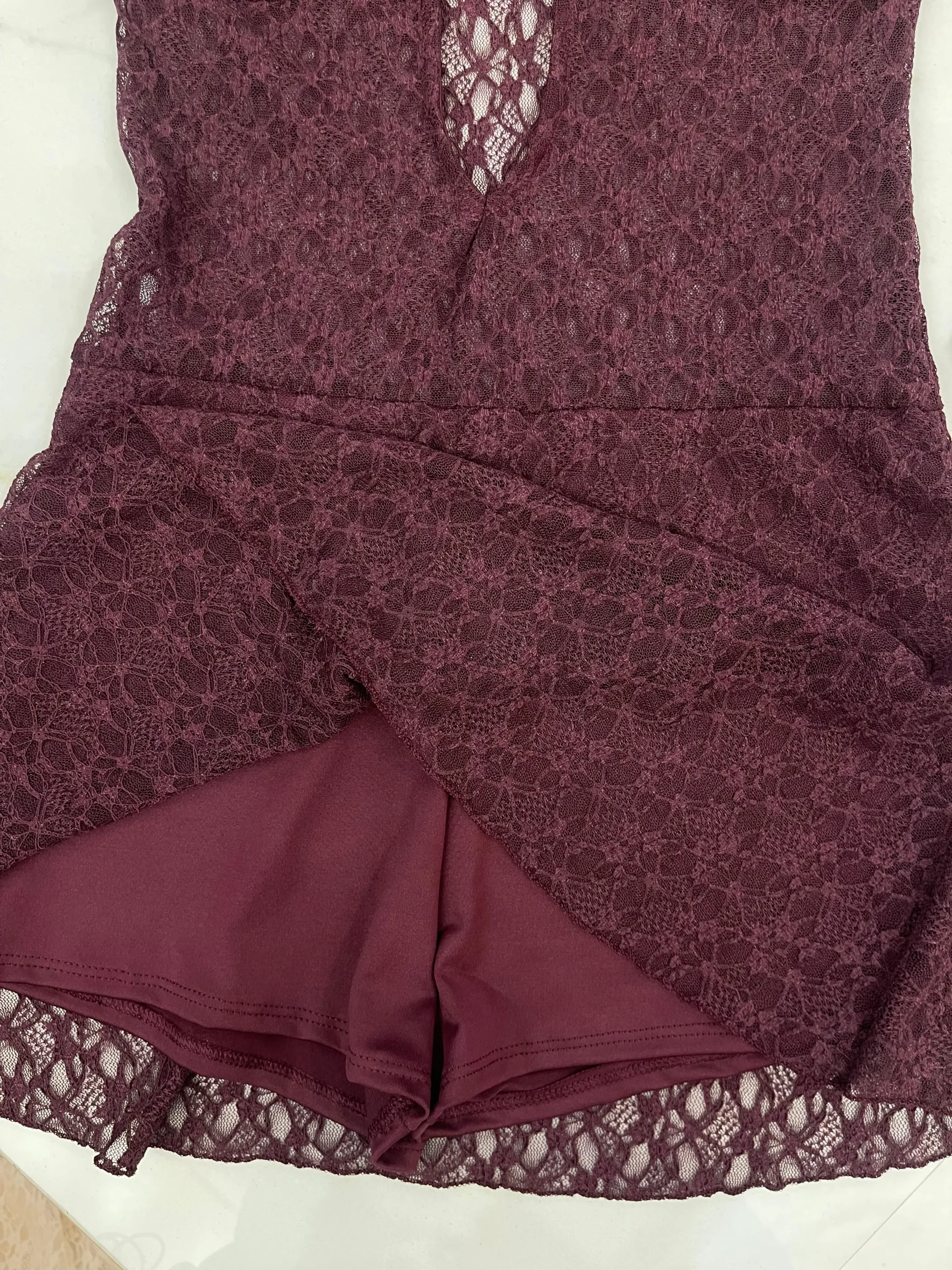 Alternative view of VESTIDO VUELO CON MANGAS