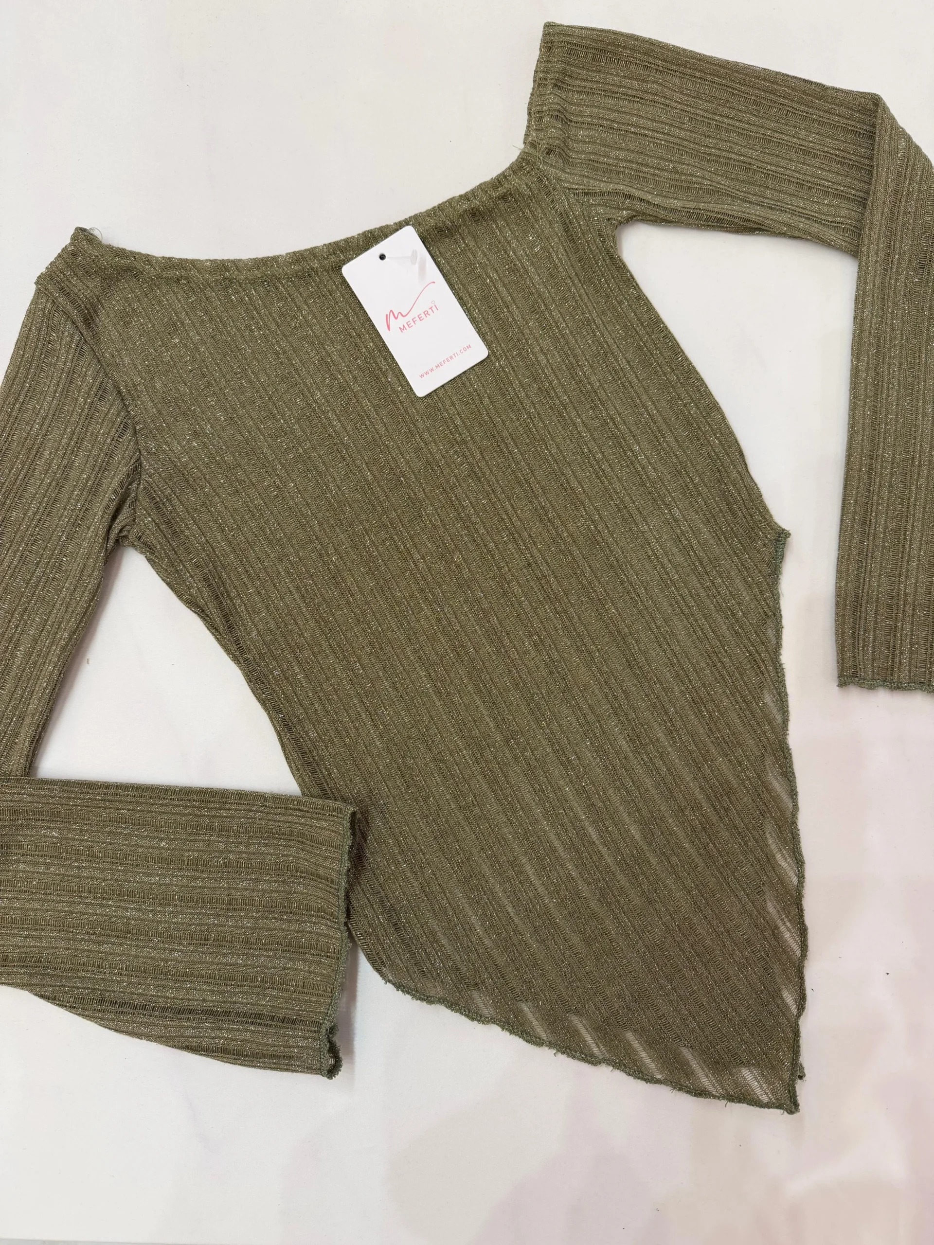 BLUSA ASIMÉTRICA GLITER