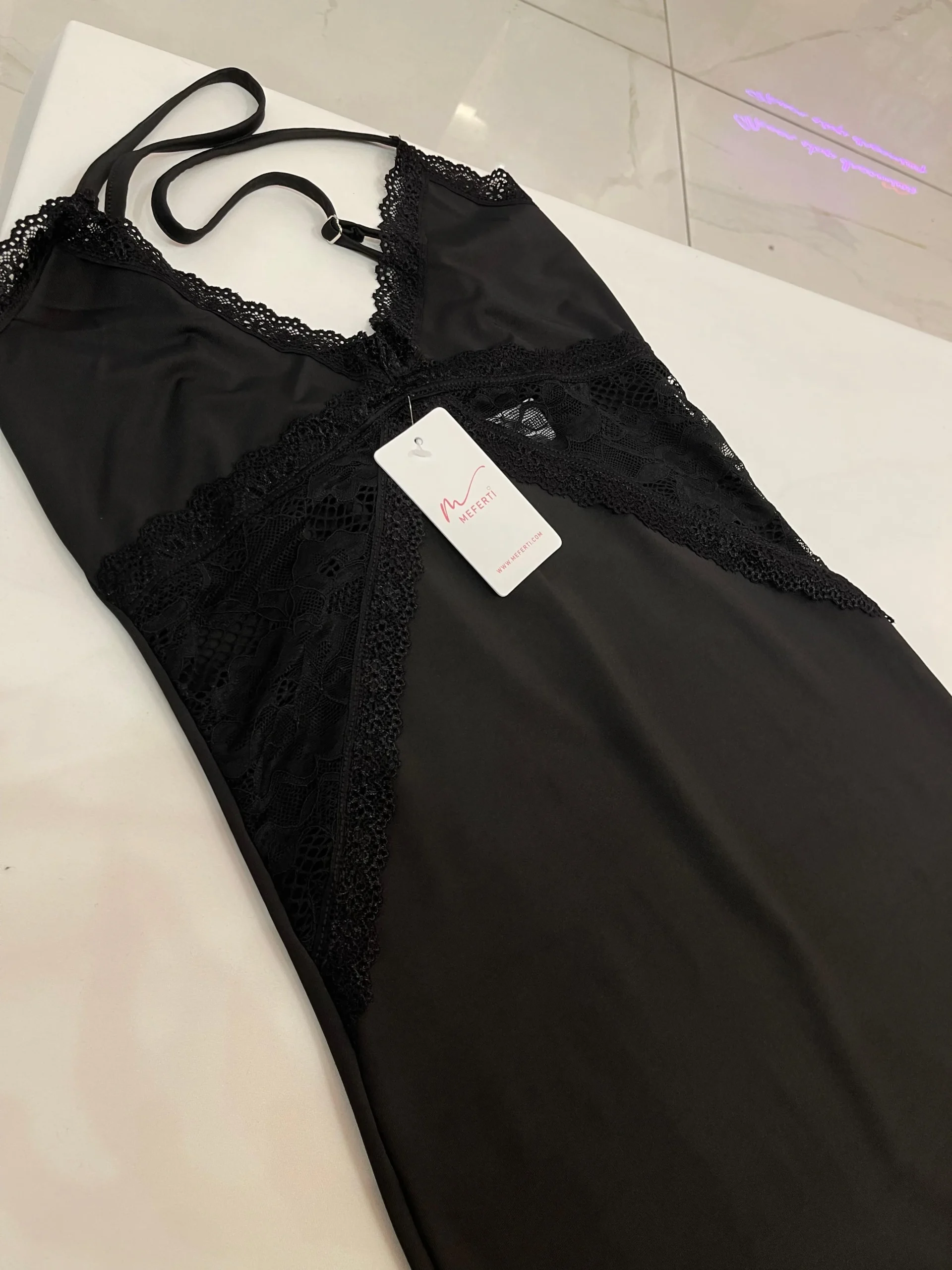 Alternative view of VESTIDO LENCERO L/XXL
