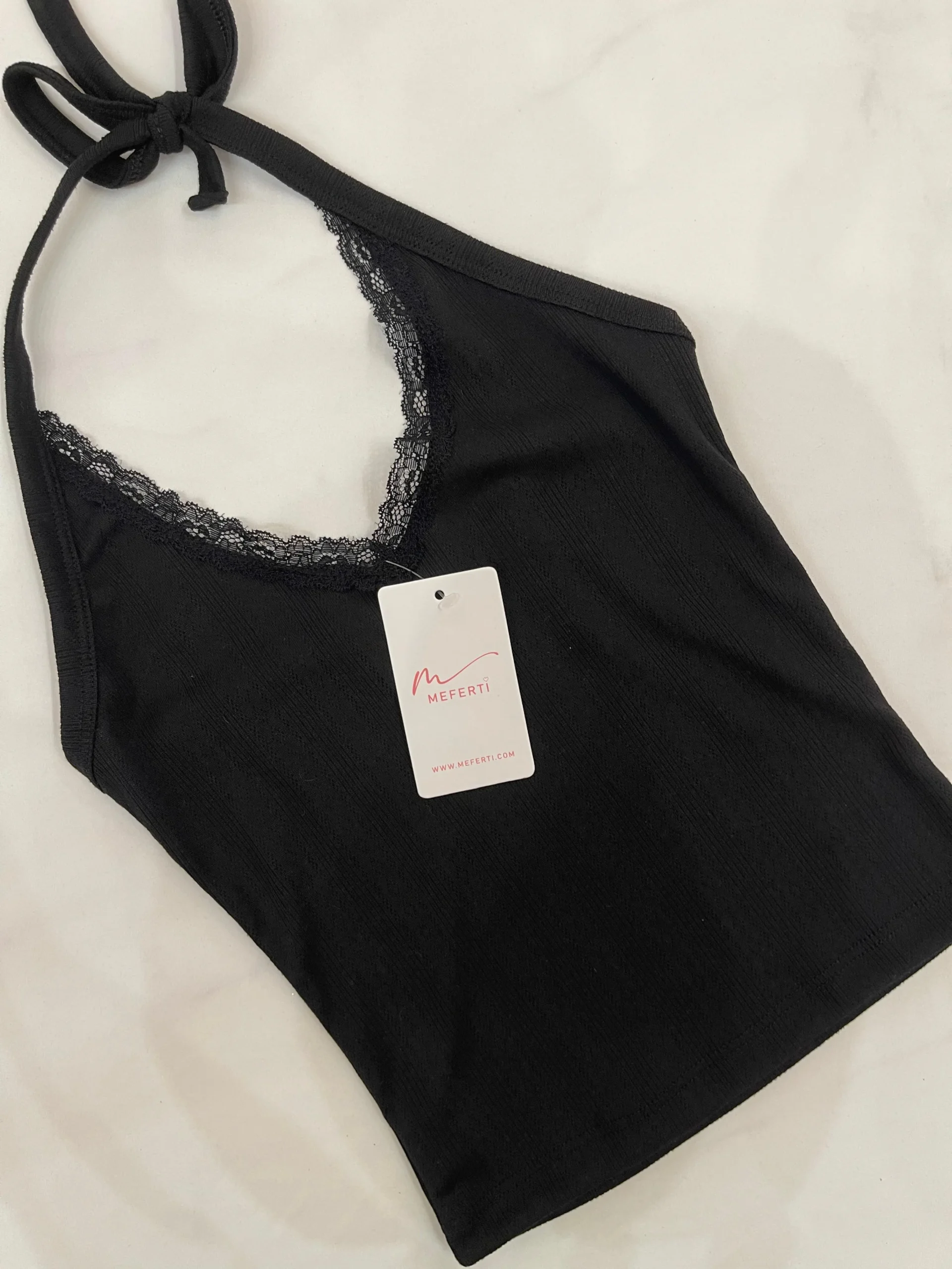 TOP HALTER CALADO