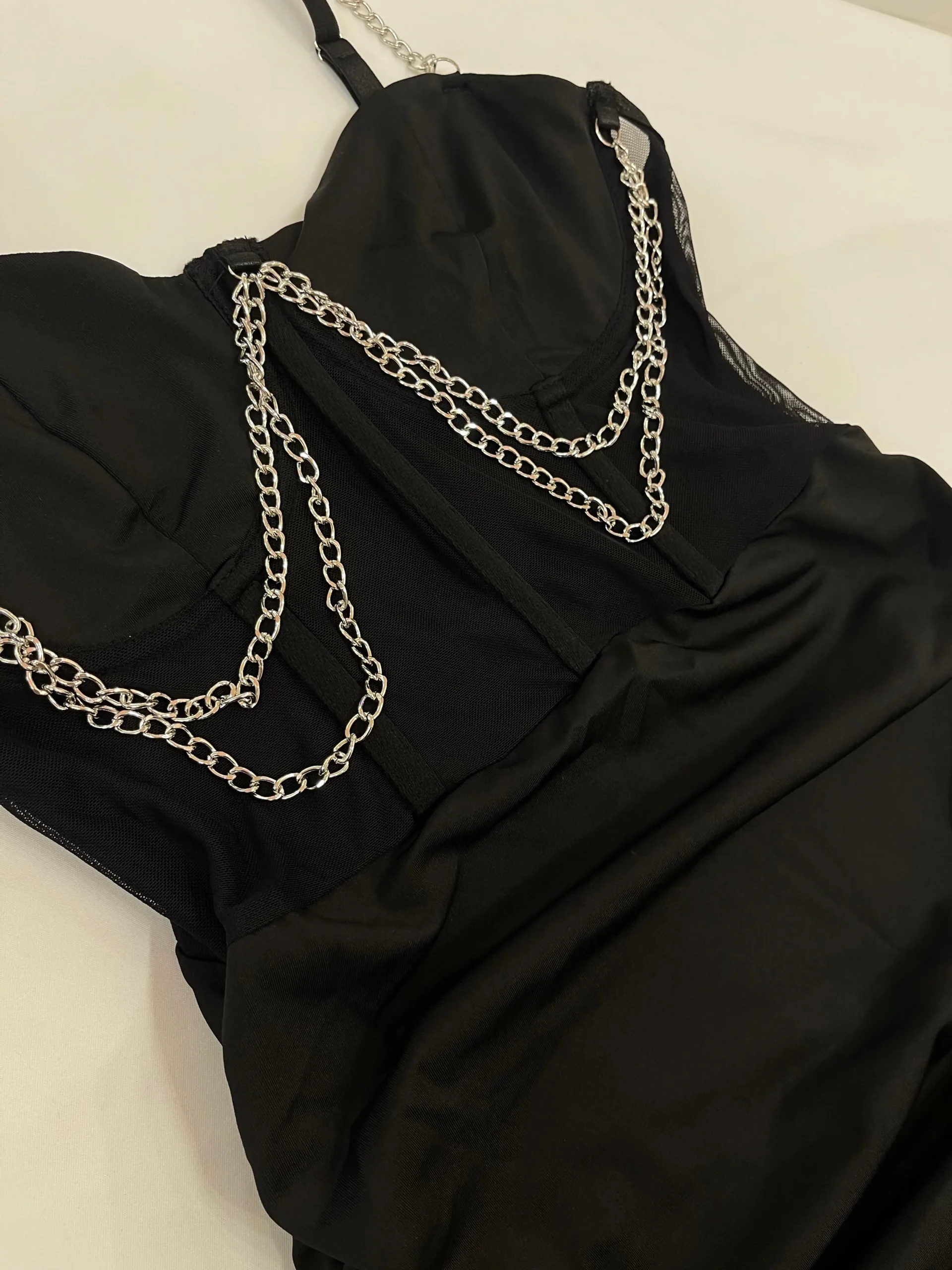 Alternative view of VESTIDO CADENAS